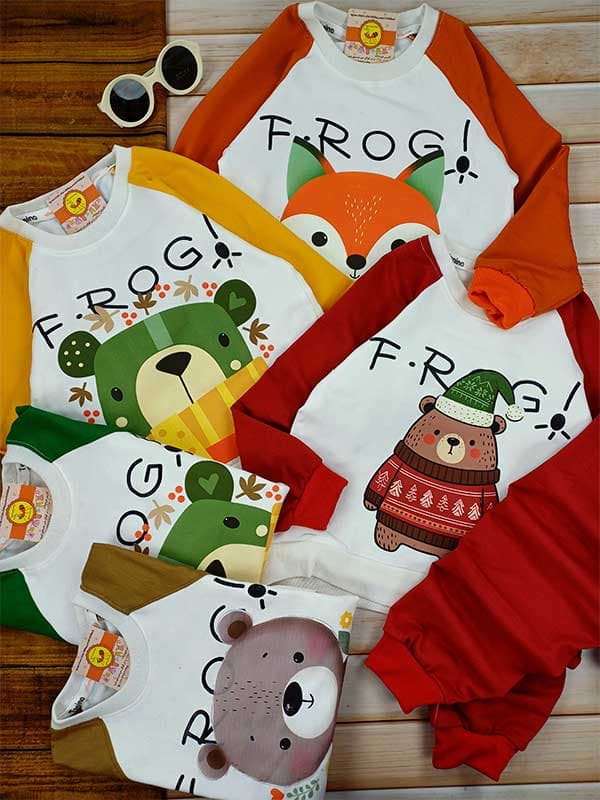 بلوز شلوار frog