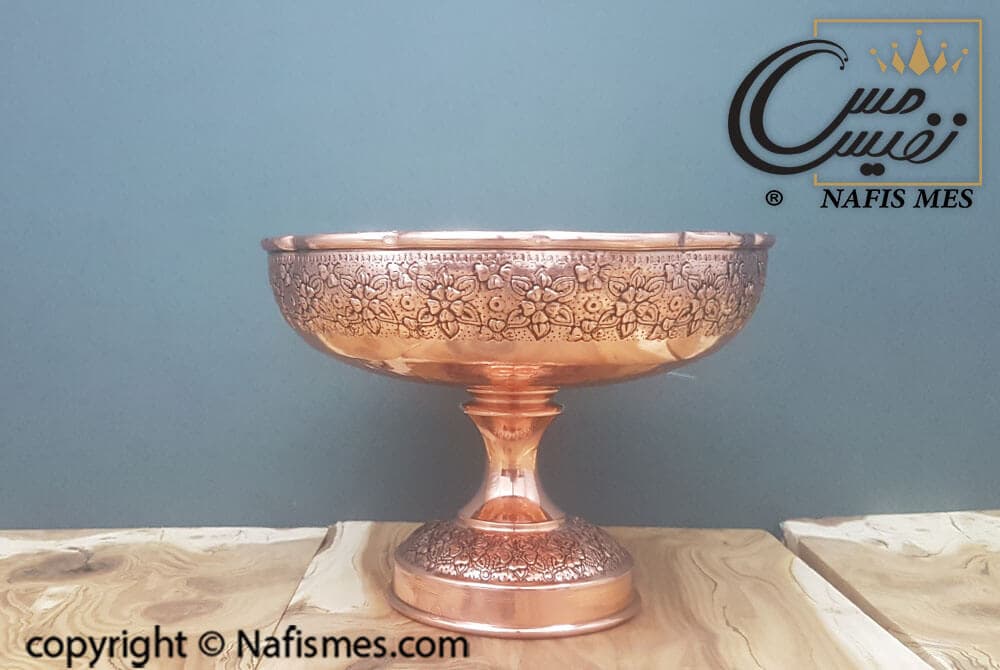 شکلات خوری مسی طرح دیبا