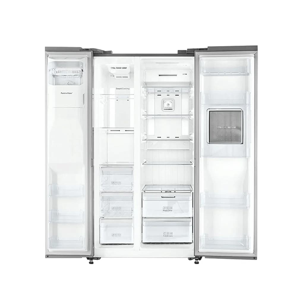 ساید بای ساید دوو سری پرایم جونیور ۳۲ فوت سفید متالیک مدل DS-3325MW — تصویر ۲