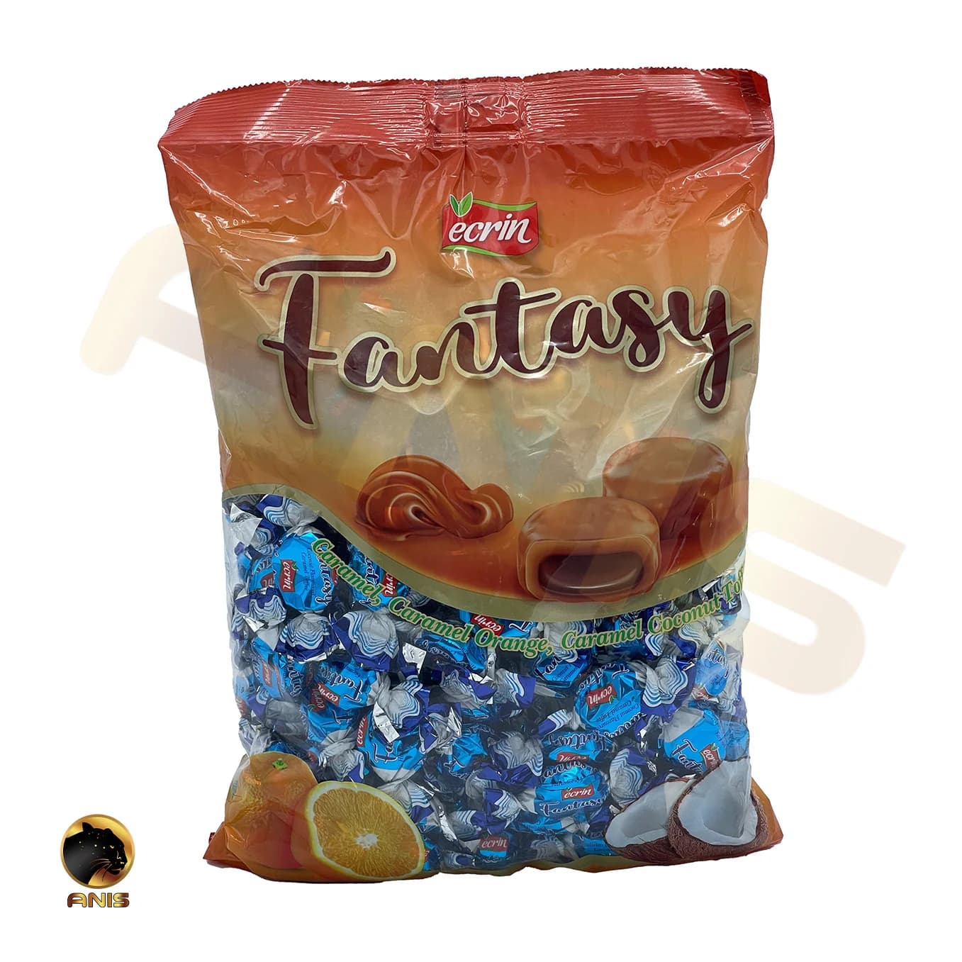 شکلات کیسه ای نارگیلی اجرین مدل fantasy وزن 1000 گرم
