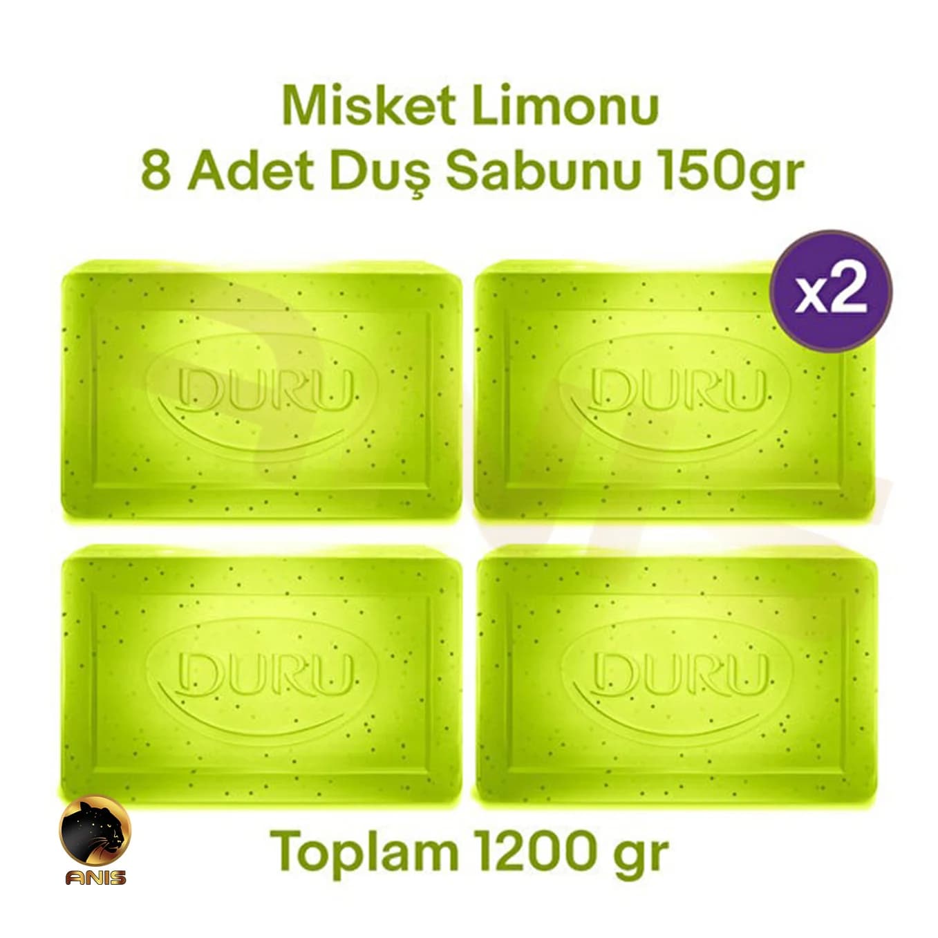 صابون Limonu دورو حاوی رایحه لیمو 150 گرم — تصویر ۳