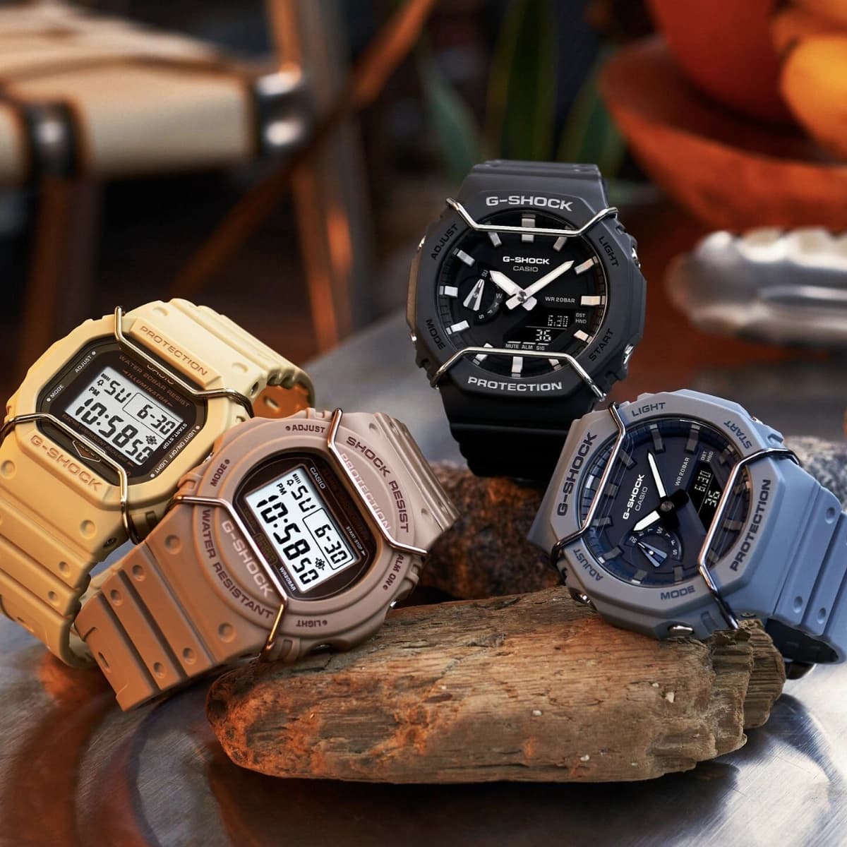 ساعت مچی مردانه کاسیو G-SHOCK مدل GA-2100PTS-8ADR — تصویر ۸