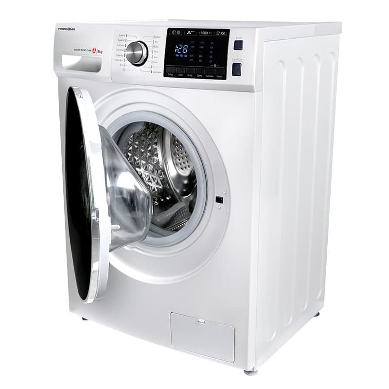 ماشین لباسشویی پاکشوما 8 کیلویی سفید مدل BWF 40801 WT — تصویر ۳