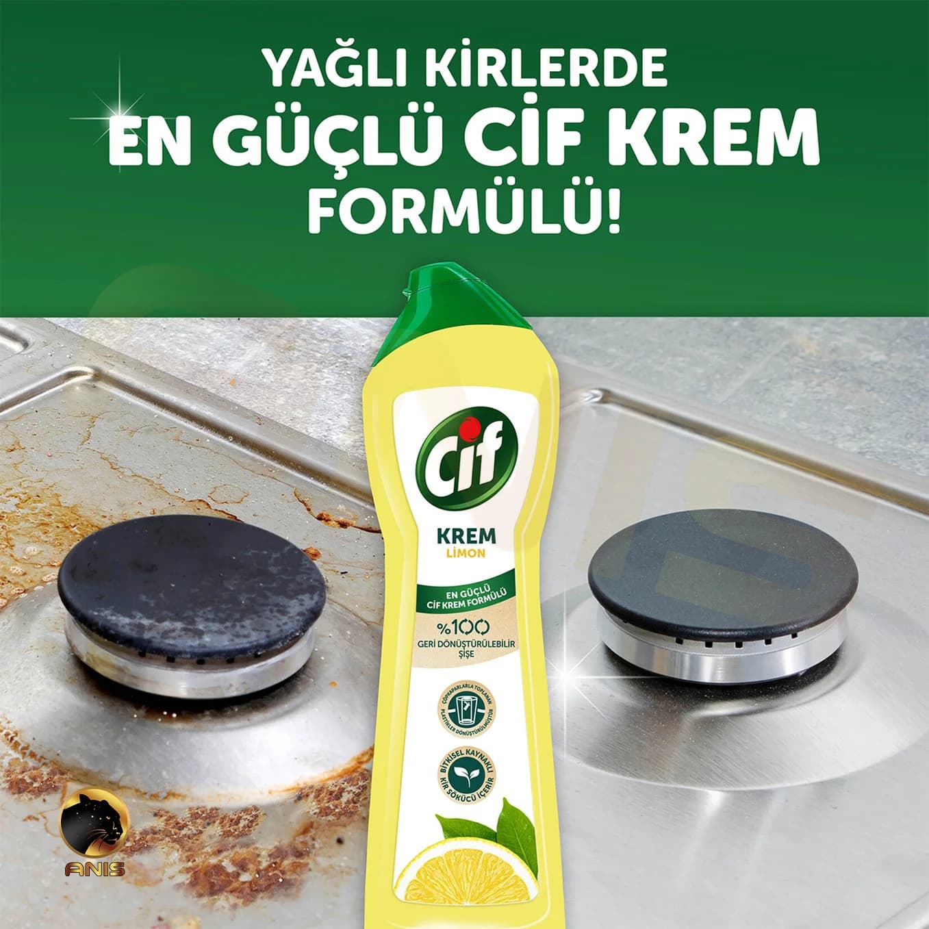 کرم پاک کننده Krem Limon سیف با رایحه لیمو 750 میل — تصویر ۲