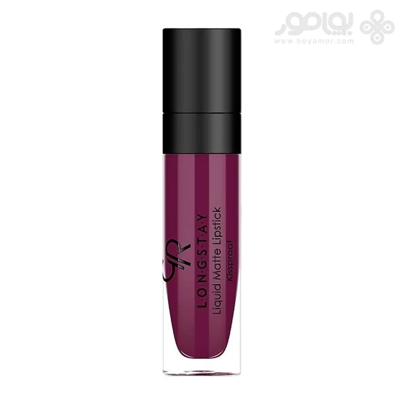 رژ لب مایع مات گلدن رز مدل LONG STAY شماره 05 — تصویر ۳