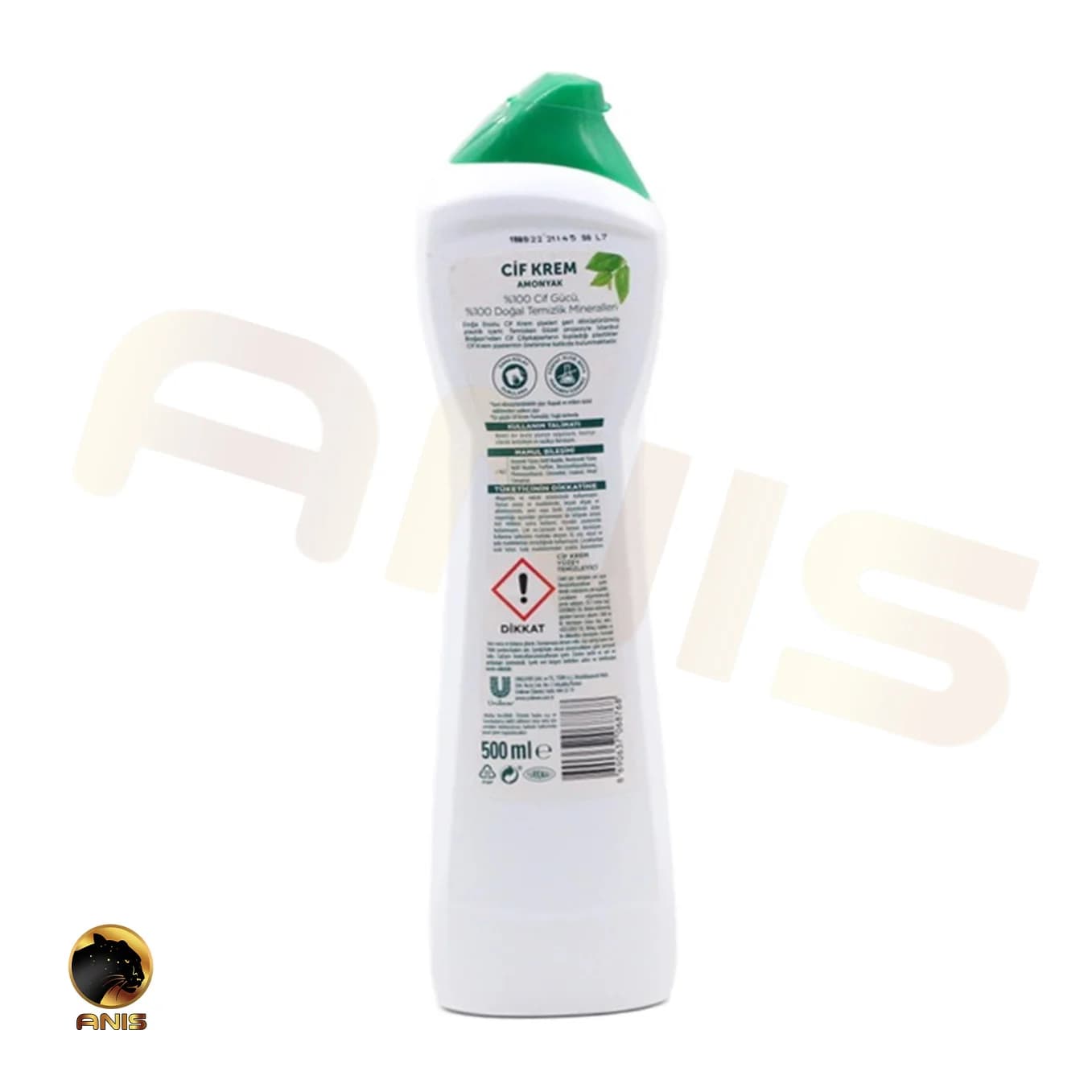 کرم پاک کننده سطوح Krem Amonyak سیف با رایحه نعناع 500 میل — تصویر ۳