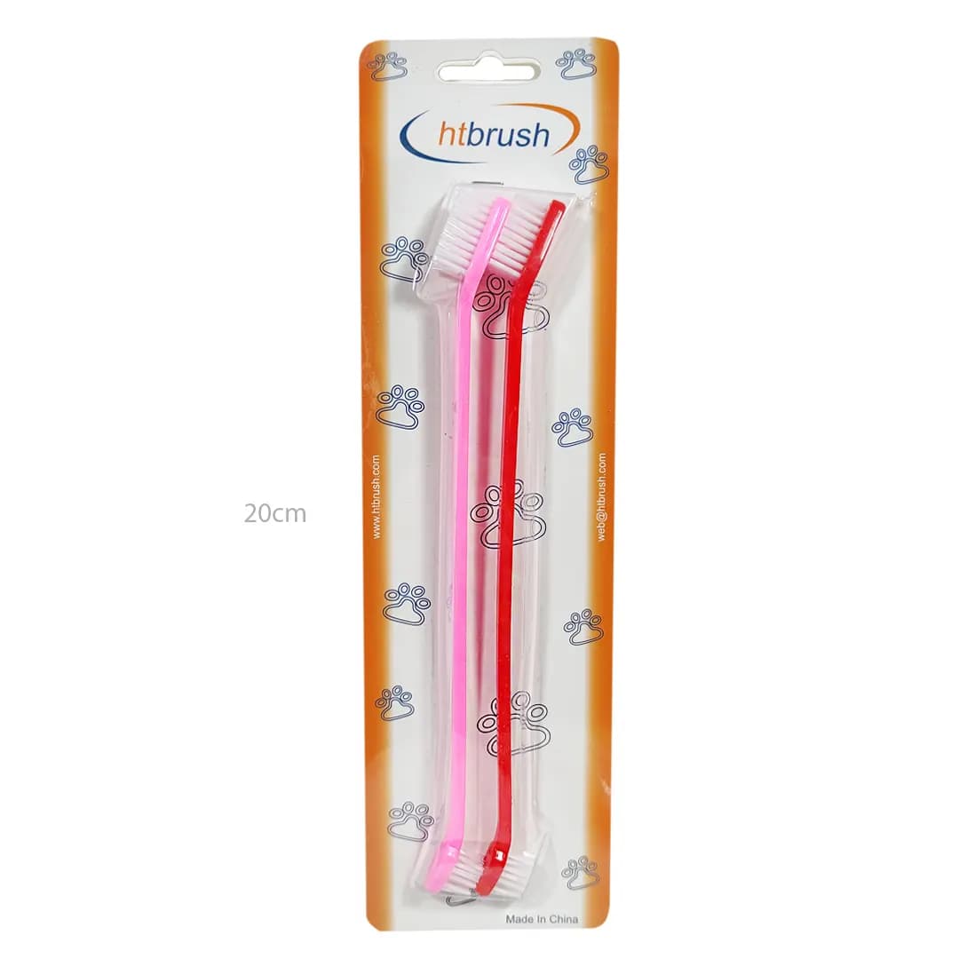 مسواک دو سر سگ و گربه پک 2عددی htbrush — تصویر ۷
