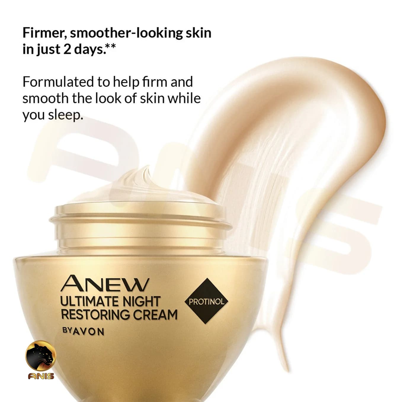 کرم شب ضد چروک Night Restoring Cream آون حاوی مولکول پروتینول 50 میل — تصویر ۳