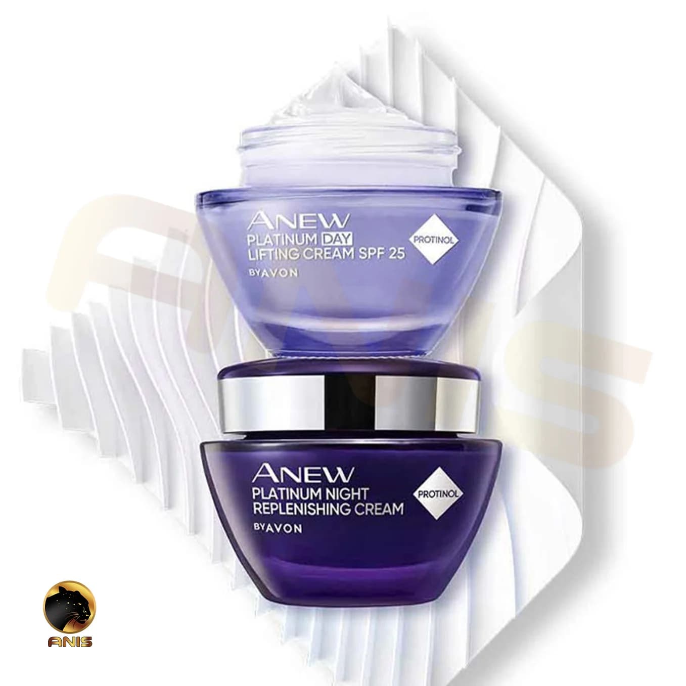 کرم شب ضد چروک Platinum Night Replenishing Cream آون برای سنین بالای 50 سال 50 می — تصویر ۷