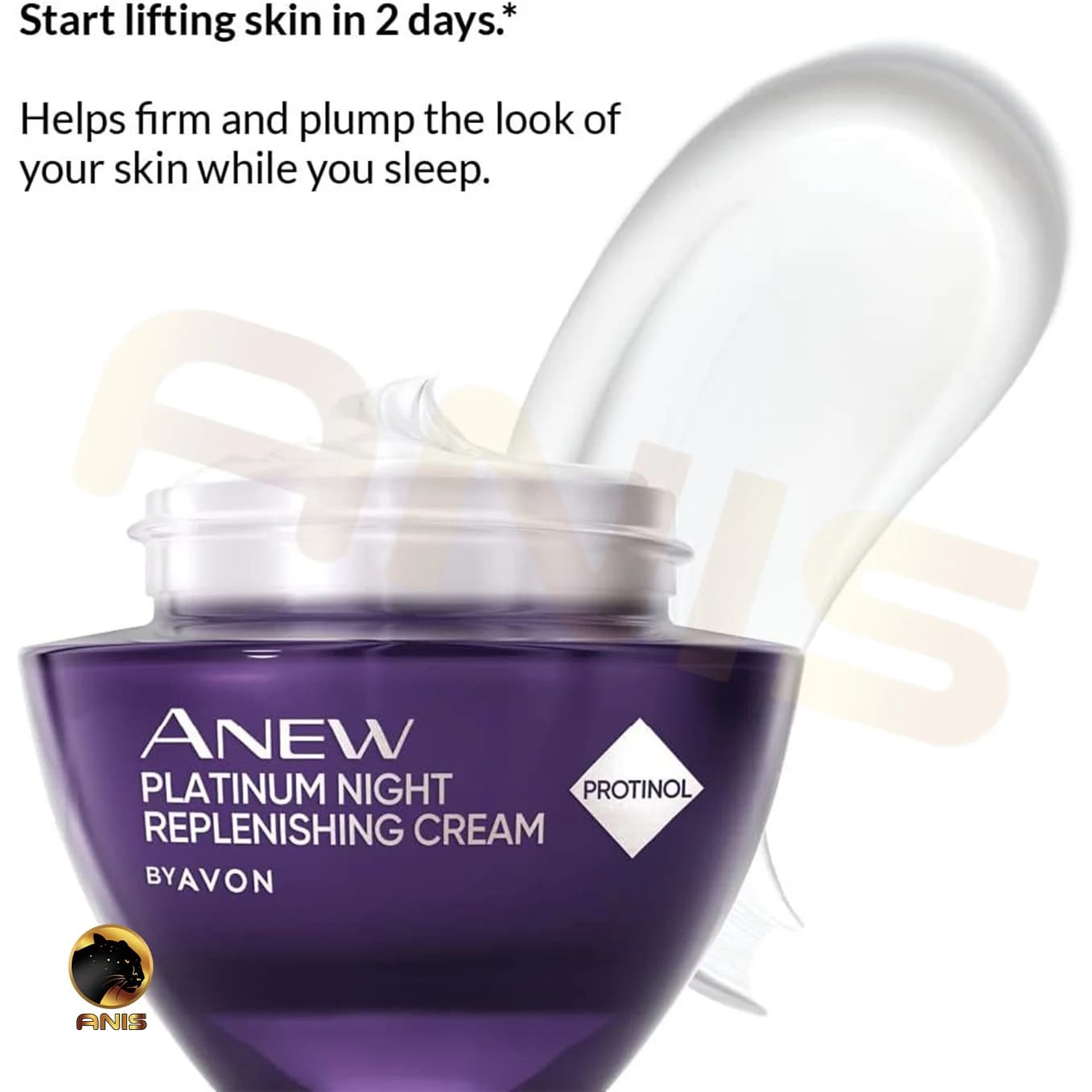 کرم شب ضد چروک Platinum Night Replenishing Cream آون برای سنین بالای 50 سال 50 می — تصویر ۳