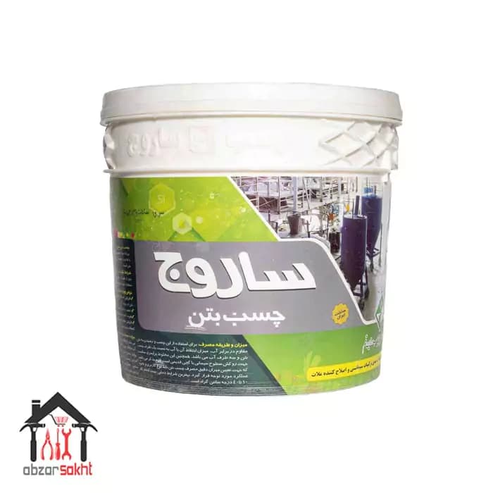 چسب بتن ساروج گالن 12 کیلویی