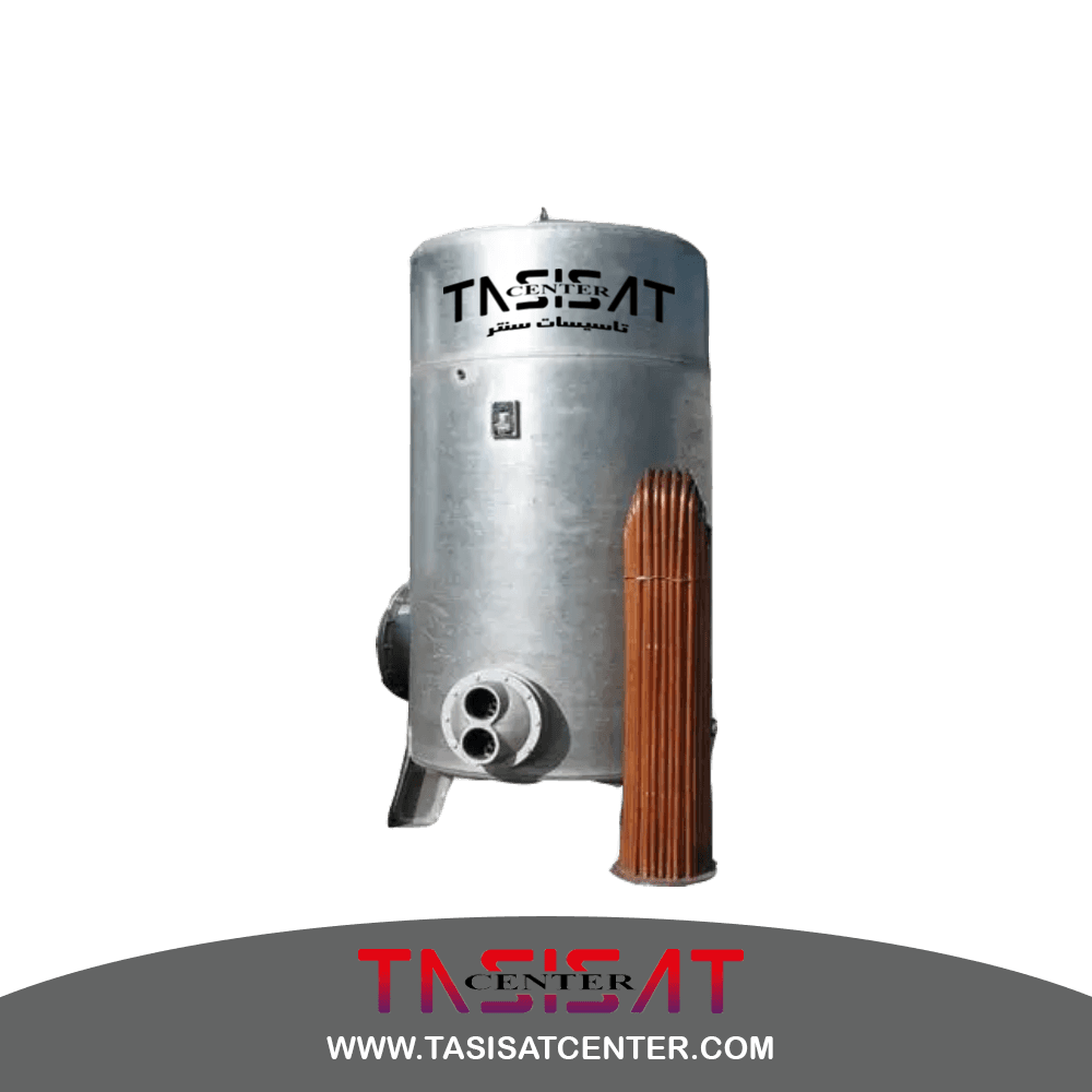 منبع کویل دار ایستاده 5000 لیتری تاسیسات سنتر مدل TC-CHT-V5000