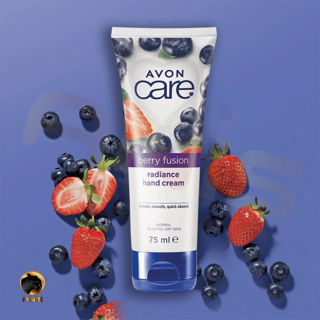 کرم مرطوب کننده Berry fusion آون حاوی عصاره بلوبری و توت فرنگی 75 میل — تصویر ۴