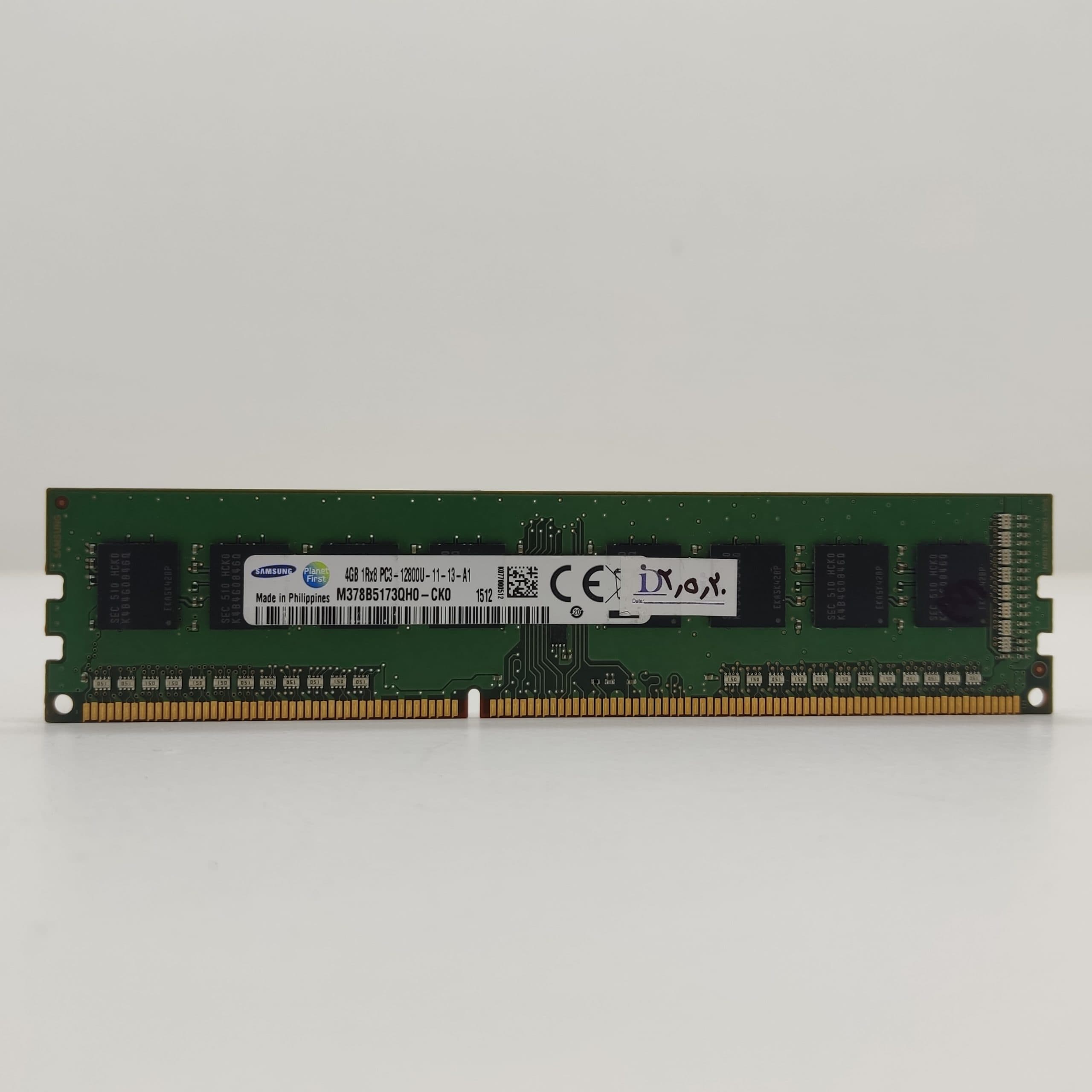 رم دسکتاپ استوک DDR3 با ظرفیت 4GB برند سامسونگ