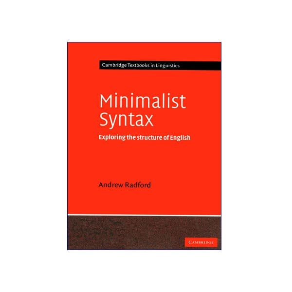 Minimalist Syntax