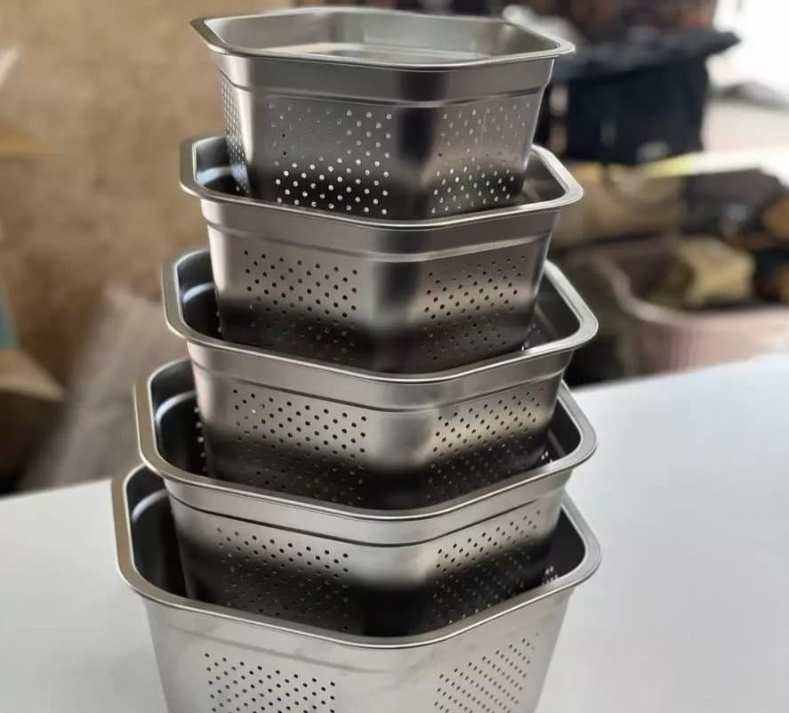 ابکش 6 گوش 5 پارچه استیل-یونیک — تصویر ۳