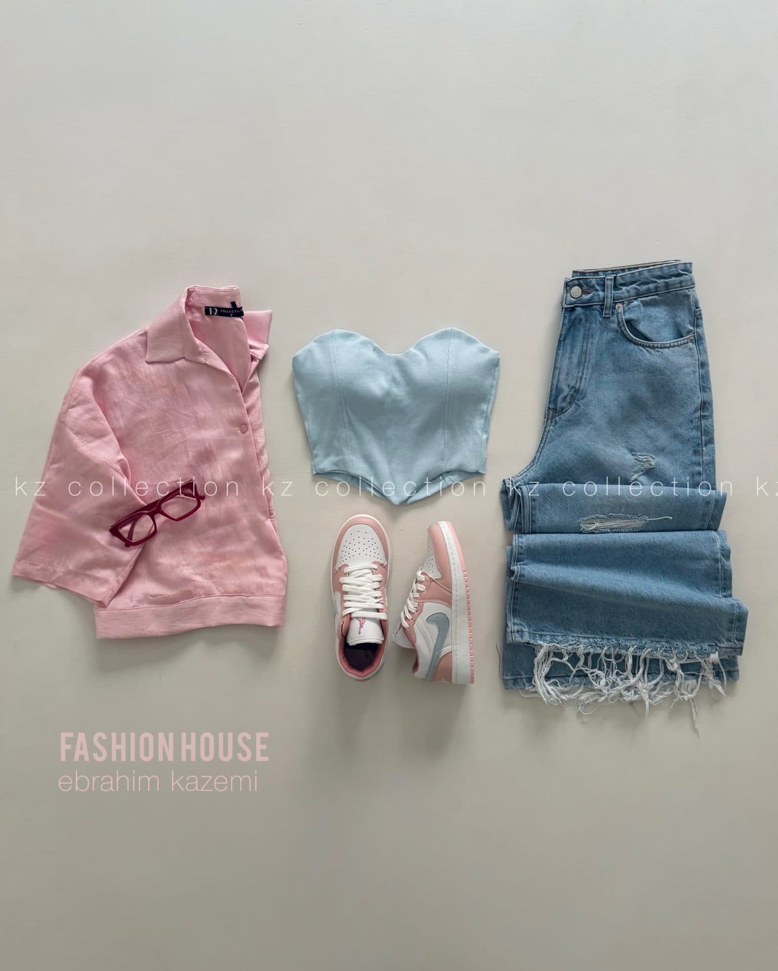 شومیز شیشه ای🎀