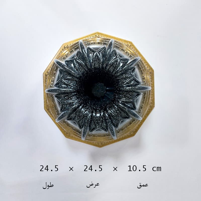 قالب چدنی ترک تاج ۱۰ بند — تصویر ۲