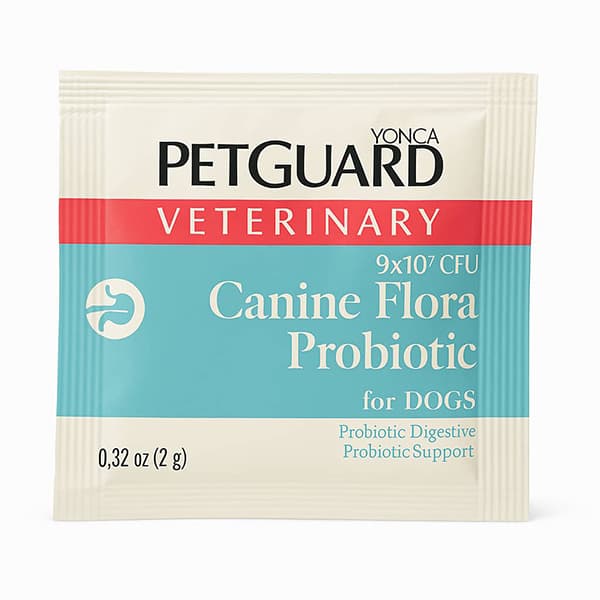 پودر پروبیوتیک خارجی پت‌گارد سگ‌ (Petguard Canine Flora Probiotic)