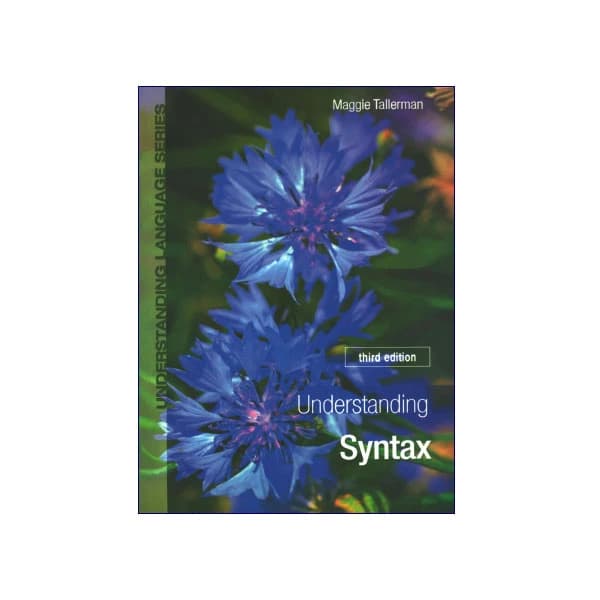 Understanding Syntax 3rd Edition