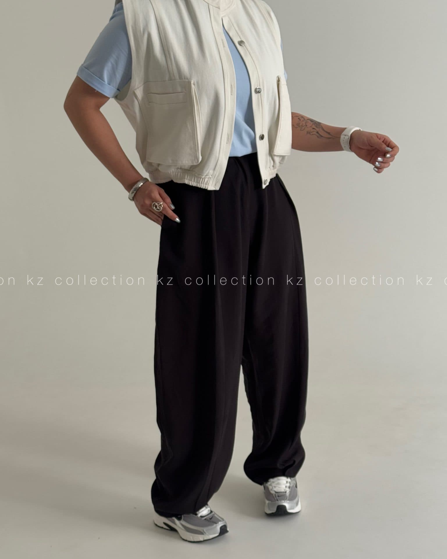 شلوار بالونی kz🤎 — تصویر ۳