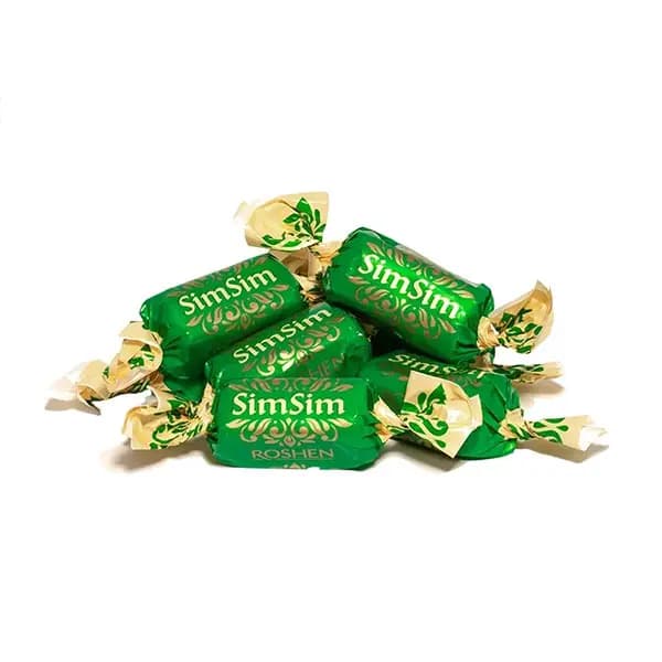 شکلات Roshen SimSim با مغز کنجد و روکش شکلات شیری وزن 1000 گرم — تصویر ۲