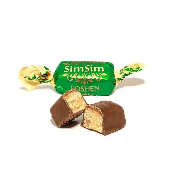 شکلات Roshen SimSim با مغز کنجد و روکش شکلات شیری وزن 1000 گرم