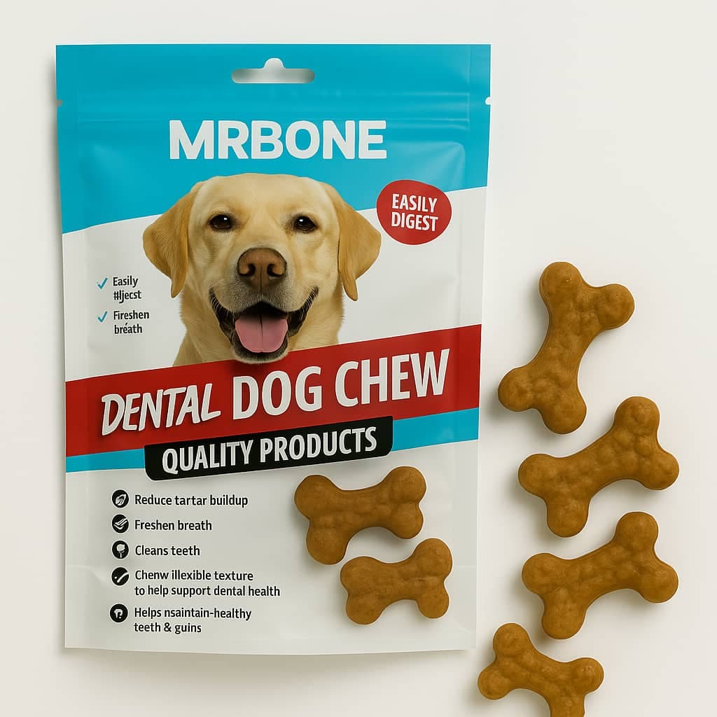 تشویقی دنتال سگ MRBONE مدل استخوانی (تکی)