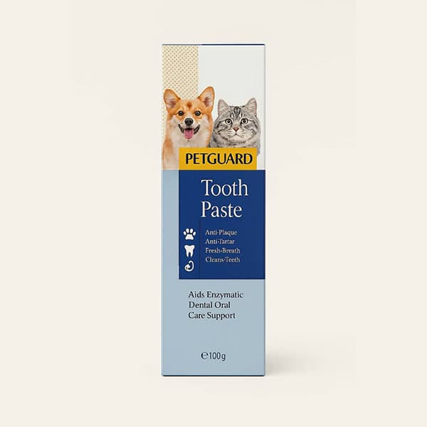 خمیر دندان سگ و گربه پت‌گارد | PETGUARD Toothpaste – ضد پلاک و جرم دندان