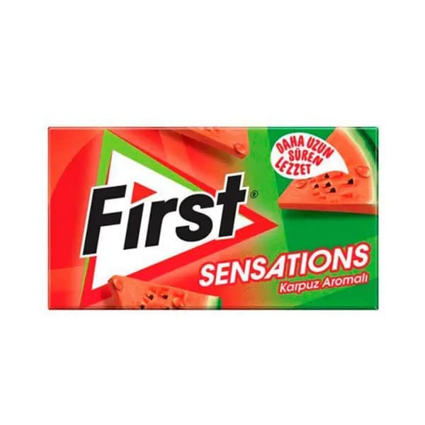 آدامس فرست ترکیه (First Sensations) طعم هندوانه 27 گرم