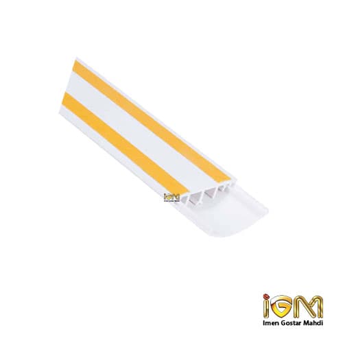 داکت نیم گرد زمینی پشت چسبدار دانوب سایز 12*50 — تصویر ۲
