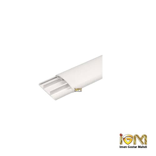 داکت نیم گرد زمینی ساده دانوب سایز 10*30