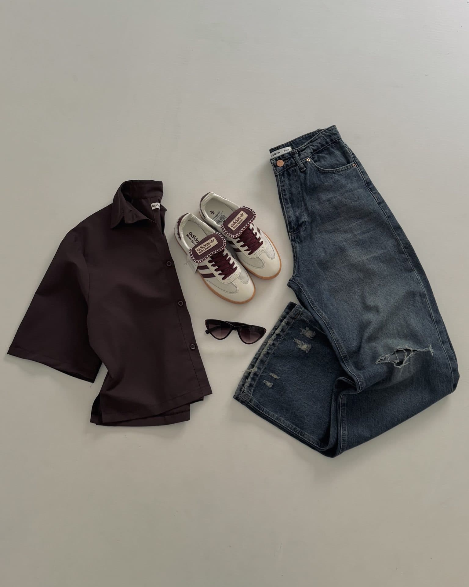 شومیز قهوه‌ای کی‌ظی🐻✨