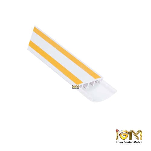 داکت نیم گرد زمینی پشت چسبدار دانوب سایز 10*30
