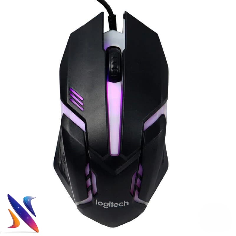 ماوس سیمی لاجیتک Logitech M200 USB Optical Mouse 1200 DPI