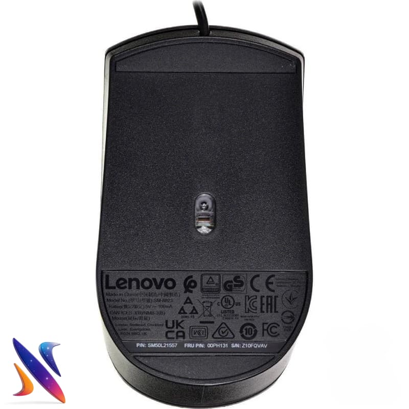 ماوس سیمی لنوو Lenovo 300 USB Mouse GX30M39704 — تصویر ۴