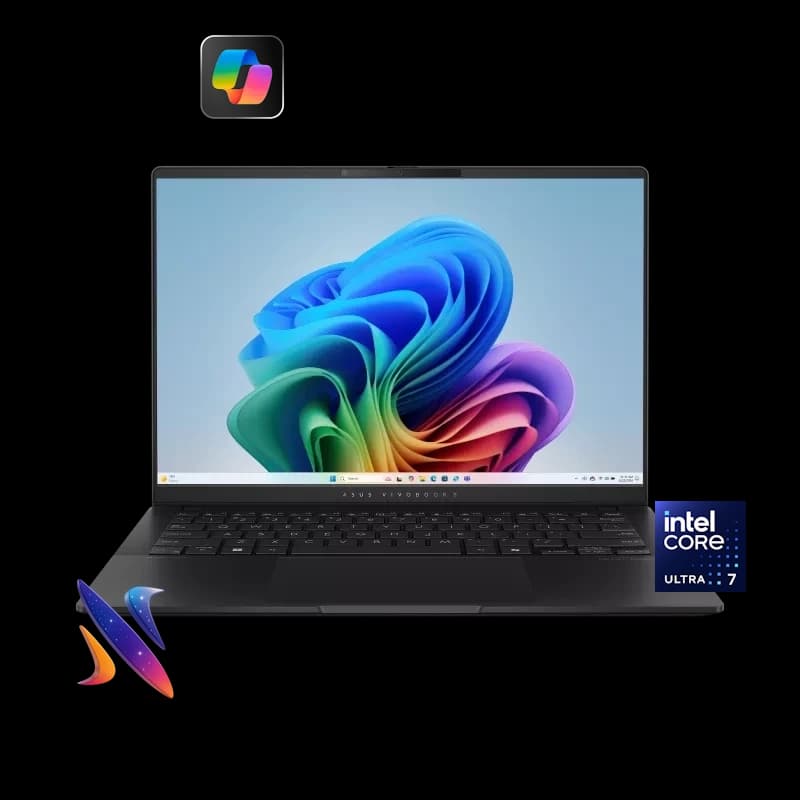 لپ تاپ 14 اینچی ایسوس ASUS VivoBook OLED S5406SA U7-258V 32GB 512GB Intel ARC-140V Graphics WUXGA