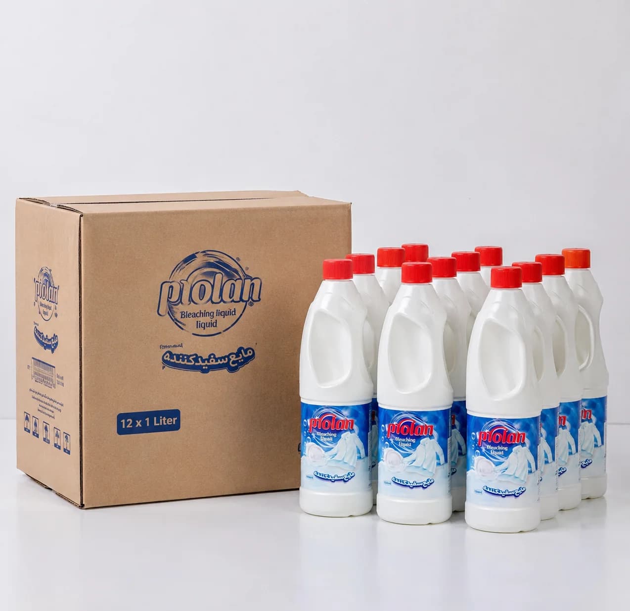 سفیدکننده یک لیتری باکس ۱۲ عددی (وایتکس)