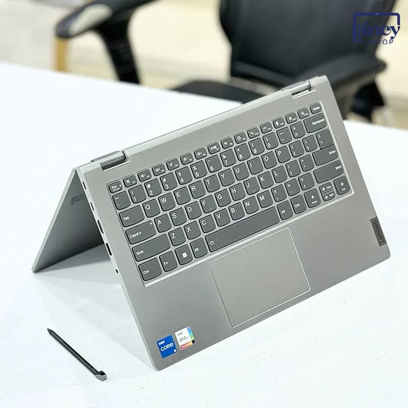 لپ تاپ استوک 14 اینچی لنوو ThinkBook 14s Yoga G2 Core i5-1235U 16GB 256GB SSD Intel Iris Xe FHD Touch x360 — تصویر ۸