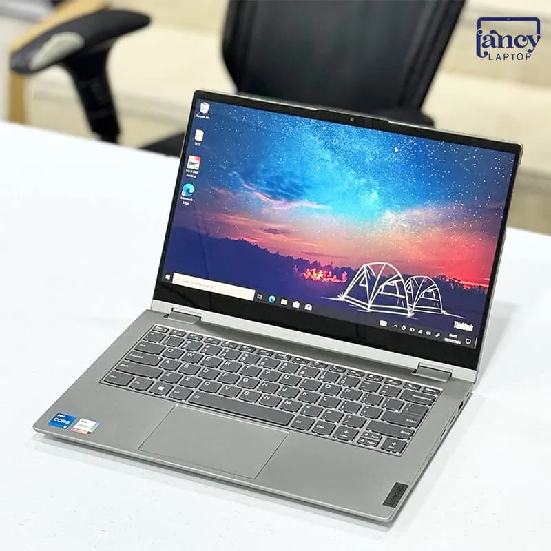 لپ تاپ استوک 14 اینچی لنوو ThinkBook 14s Yoga G2 Core i5-1235U 16GB 256GB SSD Intel Iris Xe FHD Touch x360 — تصویر ۷