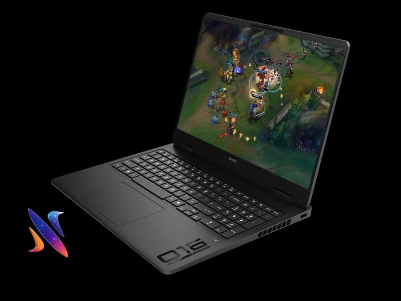 لپ تاپ 16 اینچی گیمینگ اچ پی HP OMEN AP0167AX R9-8940HX 16GB 2TB RTX-5060 Nvidia Graphics 144Hz — تصویر ۲