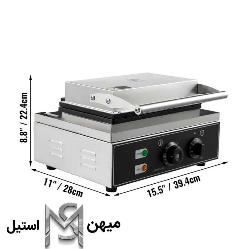 وافل ساز مربعی بست مدل PFY-10