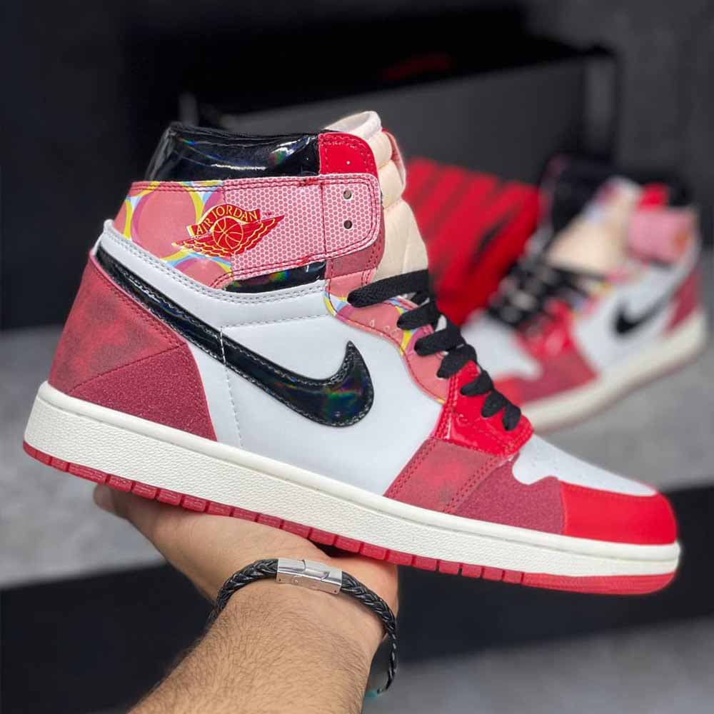 جردن 1 های اسپایدرمن Jordan 1 Retro High OG Spider-Man