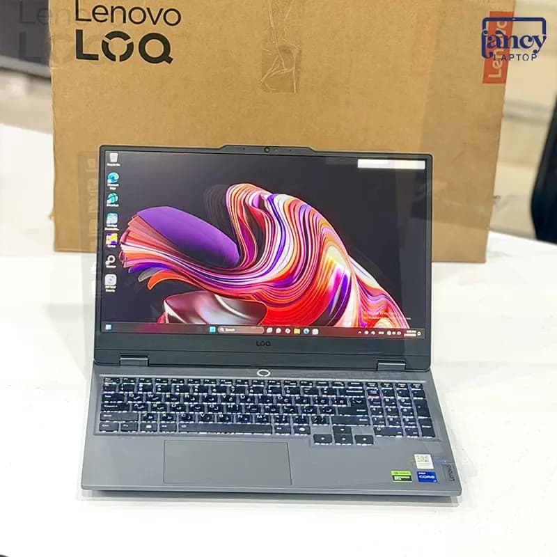 لپ تاپ استوک 15.6 اینچی لنوو LOQ 15IRX9 Core i7-13650HX 24GB 512GB SSD RTX 4060 8GB 144Hz — تصویر ۷