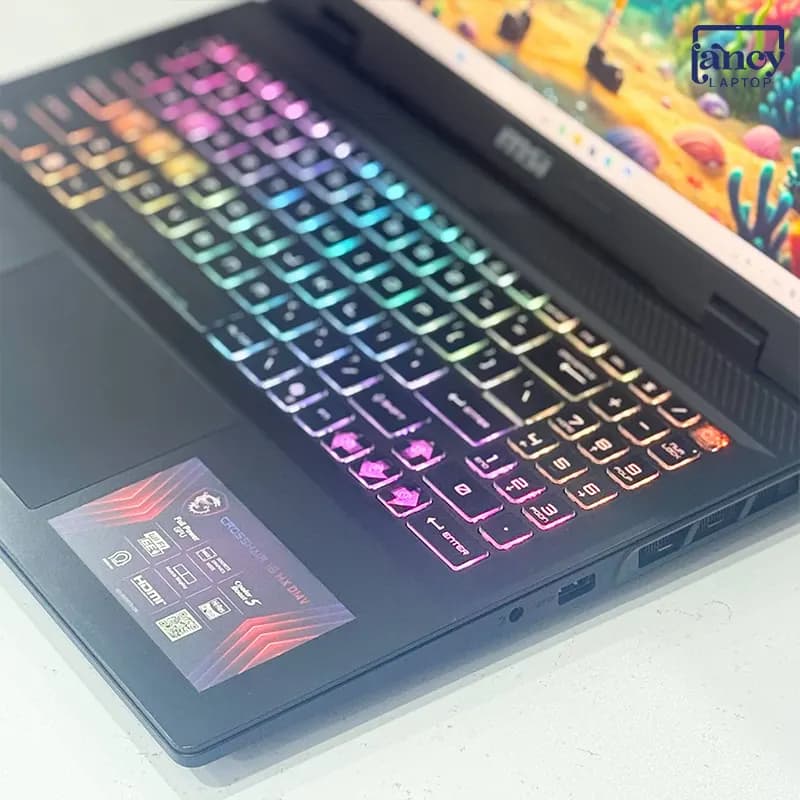 لپ تاپ اپن باکس 16 اینچی ام‌اس‌آی Crosshair 16 HX D14VFKG Core i7-14700HX 16GB 1TB SSD RTX 4060 8GB QHD+ 240Hz — تصویر ۶