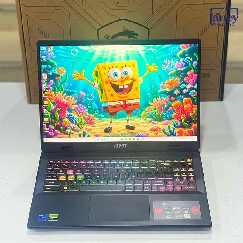 لپ تاپ اپن باکس 16 اینچی ام‌اس‌آی Crosshair 16 HX D14VFKG Core i7-14700HX 16GB 1TB SSD RTX 4060 8GB QHD+ 240Hz — تصویر ۴