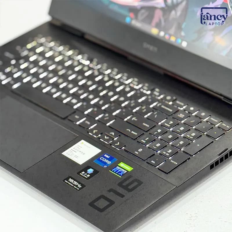 لپ تاپ استوک 16 اینچی اچ پی OMEN 16 Core i7-11800H 24GB 1TB SSD RTX 3060 6GB QHD 165Hz — تصویر ۷