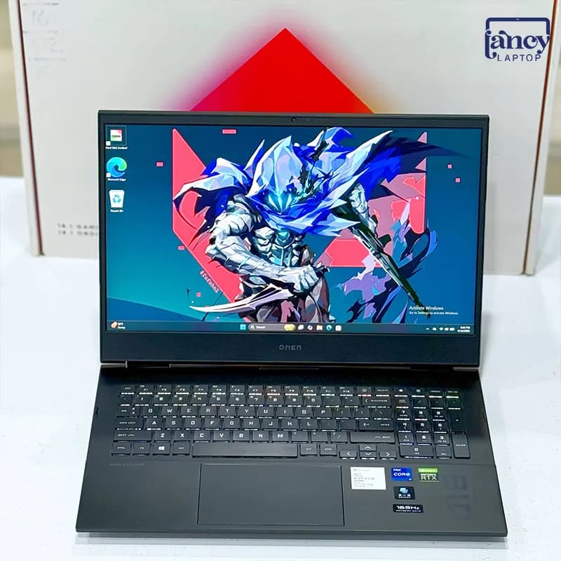 لپ تاپ استوک 16 اینچی اچ پی OMEN 16 Core i7-11800H 24GB 1TB SSD RTX 3060 6GB QHD 165Hz — تصویر ۲
