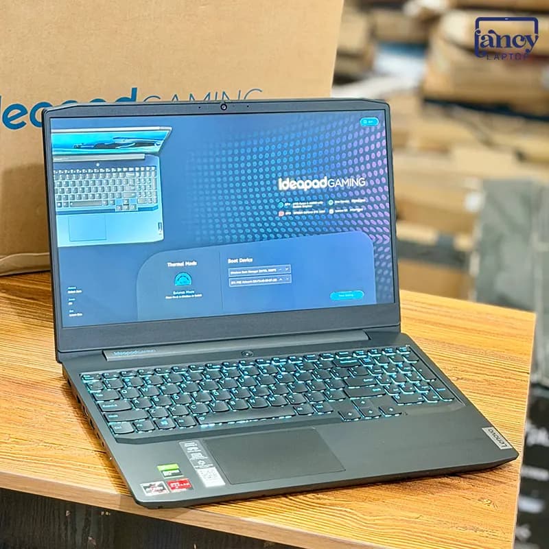 لپ تاپ استوک 15.6 اینچی لنوو IdeaPad Gaming 3 Ryzen 5 4600H 16GB 512GB SSD GTX 1650 4GB 144Hz — تصویر ۸