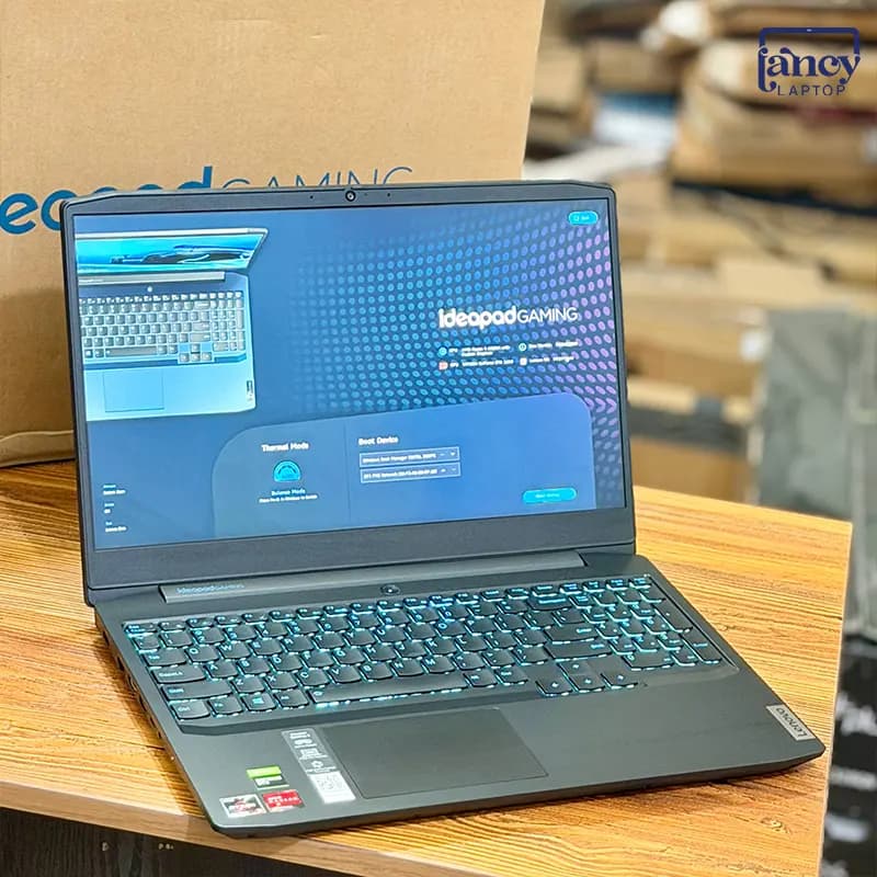 لپ تاپ استوک 15.6 اینچی لنوو IdeaPad Gaming 3 Ryzen 5 4600H 16GB 512GB SSD GTX 1650 4GB 144Hz — تصویر ۷